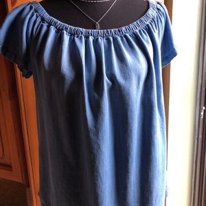 Cloth & Stone Chambray Top